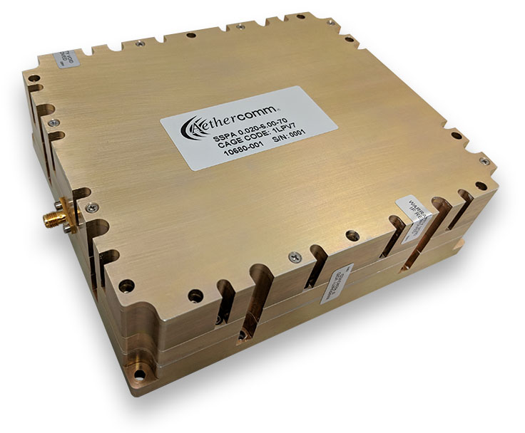 High Power, Super Broadband, GaN SSPA | SSPA 0.020-6.000-70