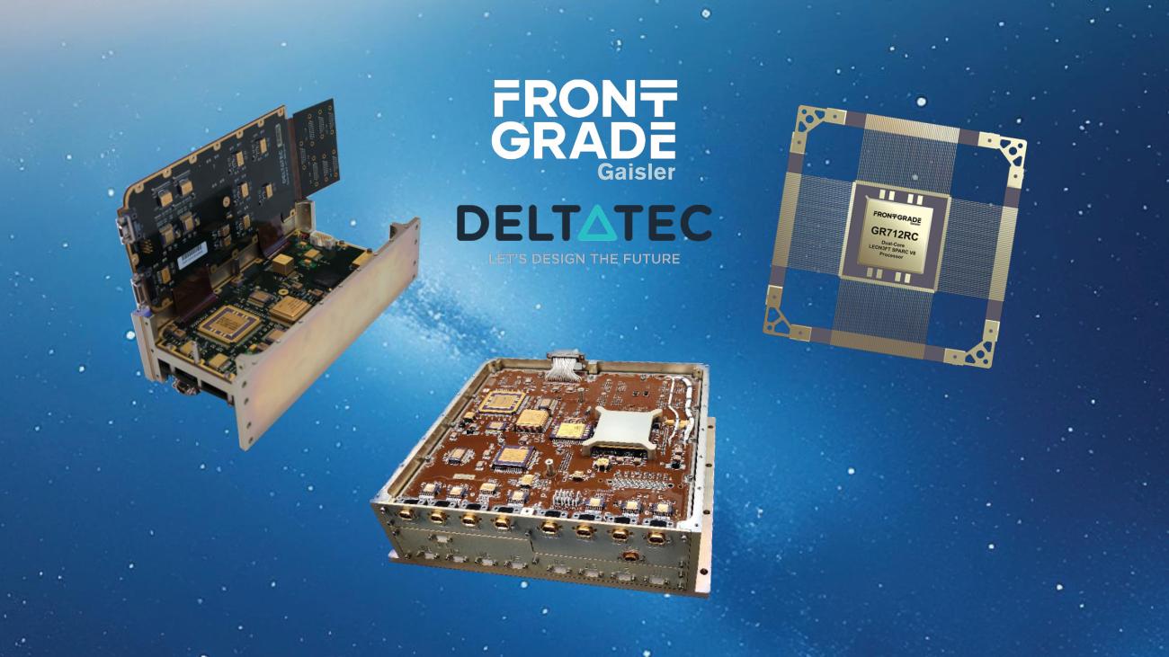 Frontgrade Gaisler and DELTATEC