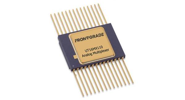 The UT16MX110 belongs to a family of eight 16:1 low voltage analog multiplexers with a convenient LVCMOS (3.3V) digital interface