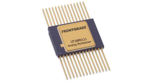 The UT16MX111 belongs to a family of eight 16:1 low voltage analog multiplexers with a convenient LVCMOS (3.3V) digital interface