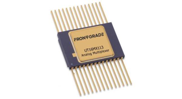 The UT16MX113 belongs to a family of eight 16:1 low voltage analog multiplexers with a convenient LVCMOS (3.3V) digital interface