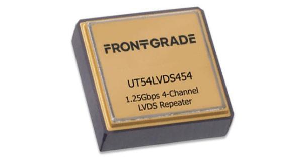 The UT54LVDS454 is a single high performance device in a small QML package that can be configured as a Dual LVDS transceiver, or Quad LVDS repeater